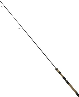 Okuma GSP-S-762L Guide Select Pro Trout Spinning Rod, 7'6" Length, 2 Piece, 2-6 lb Line Rate, 1/8-1/2 oz Lure Rate, Light Power, Black
